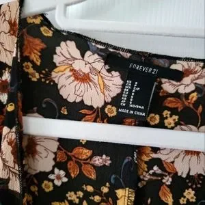 Forever 21 Tops Floral Chiffon Kimono Poshmark